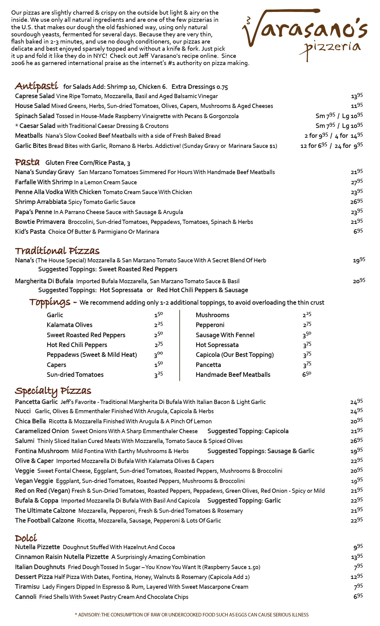 Food Menu